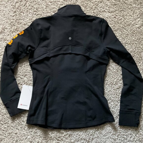 LULULEMON DEFINE JACKET LUON EXCLUSIVE HAWAII COLLECTION, HIBISCUS FLOWERS. BLAC - Picture 10 of 12